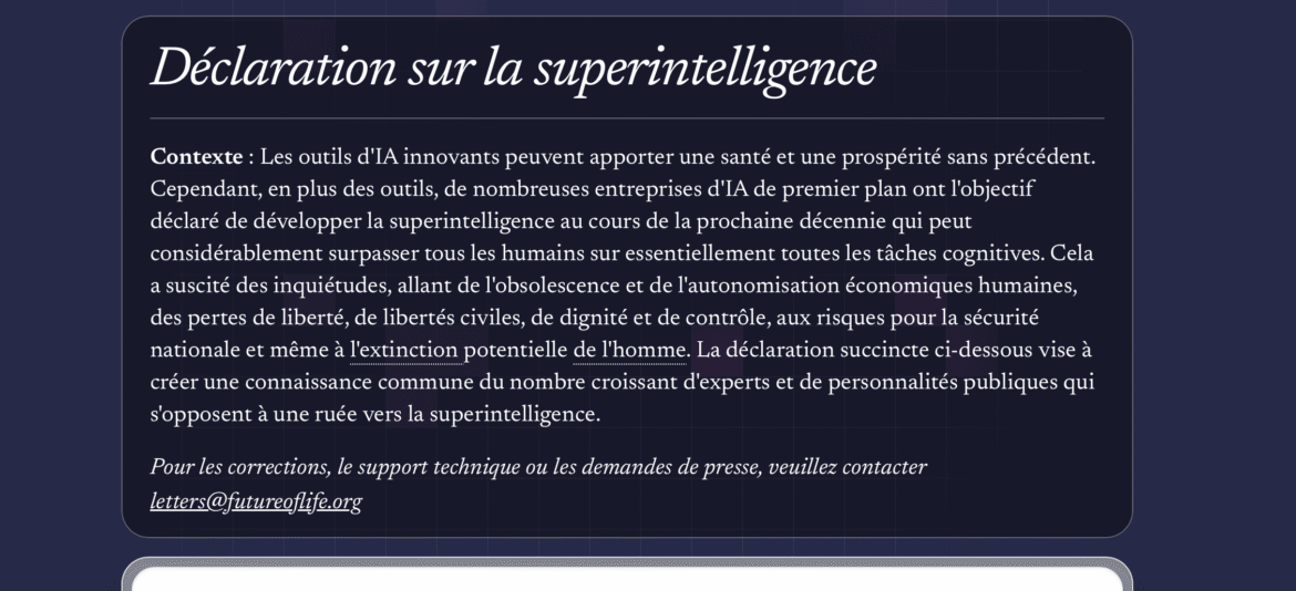 Des scientifiques, des intellectuels, s’expriment et s’engagent, sur et contre une « super intelligence » inhumaine… anti humaine.